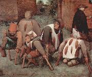 Pieter Bruegel the Elder Die Kruppel oil painting artist